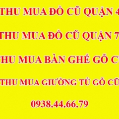 Thu mua đồ cũ Quận 7