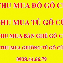 Mua Bán Đồ Gỗ Cũ Xưa TPHCM